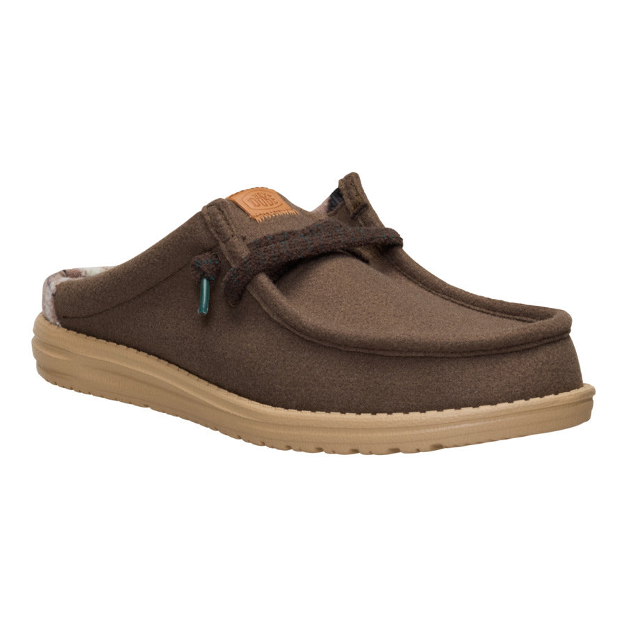 Wally Slip Cozy Plaid - Major Brown/Multi - Image 7
