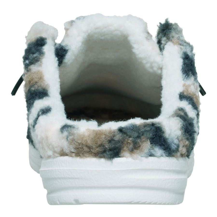 Wally Slipper Cozy Camo - White/Camo - Image 5