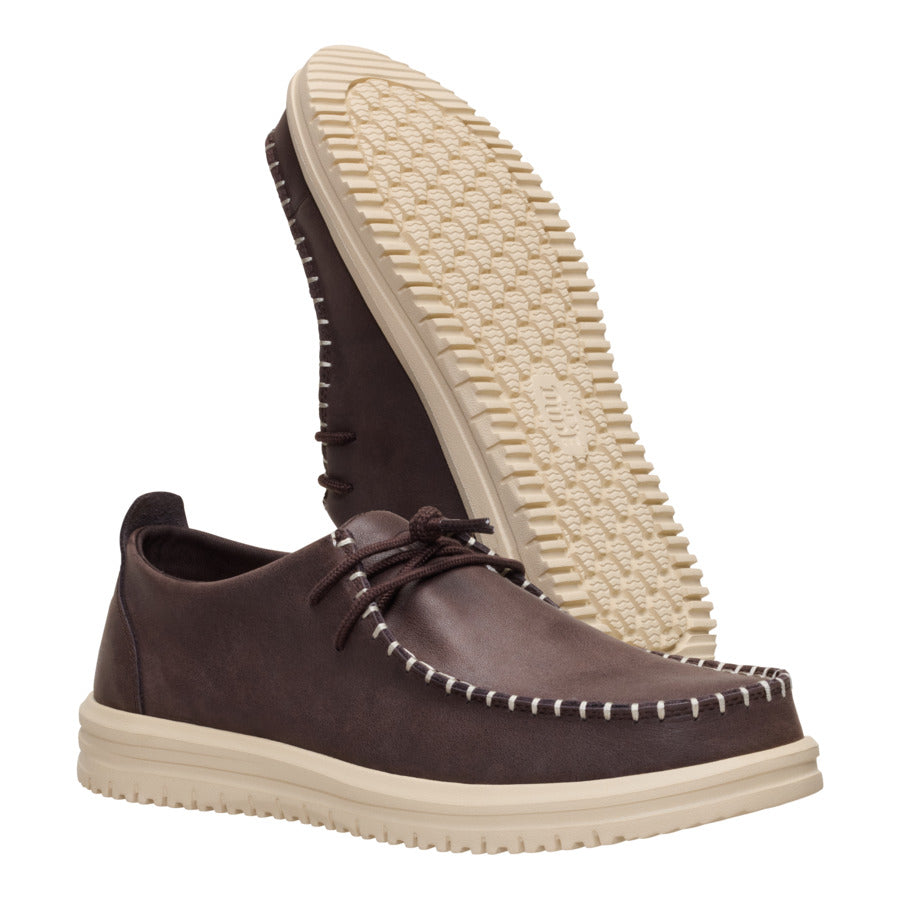 Wally NXT Moc Leather - Mole Brown/Wood Ash - Image 3