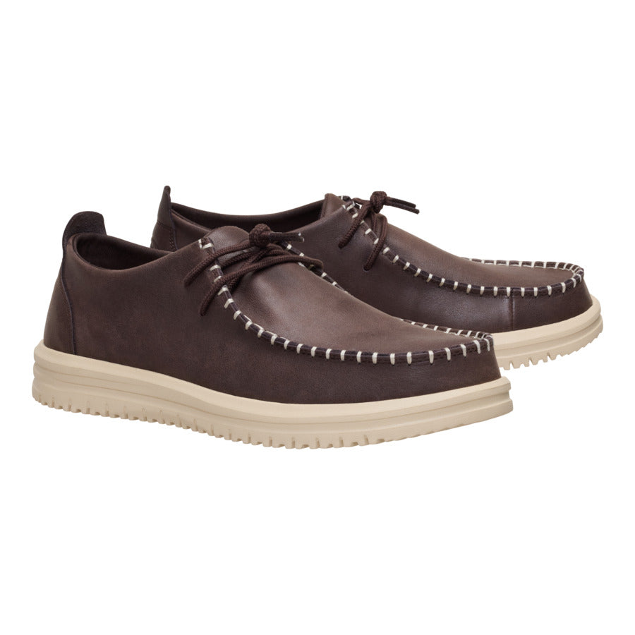 Wally NXT Moc Leather - Mole Brown/Wood Ash - Image 2