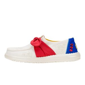 Wendy Bow Snow White ÿ White/Blue/Red