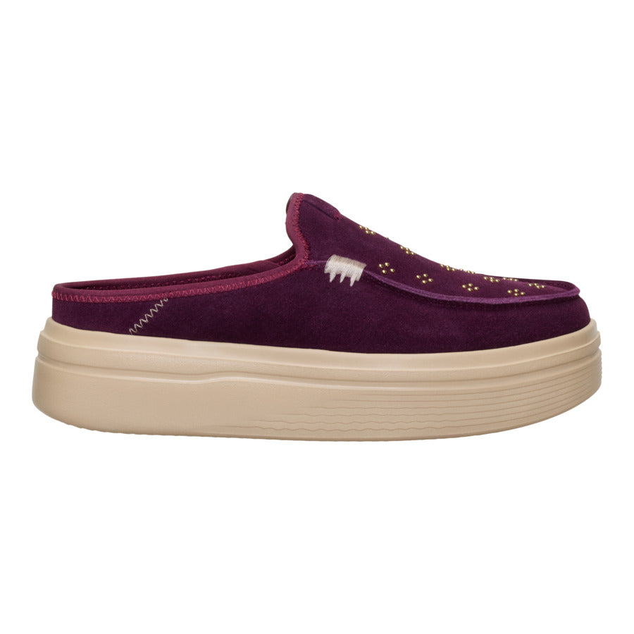 Austin Lift Suede Stud ÿ Fig Purple - Image 8