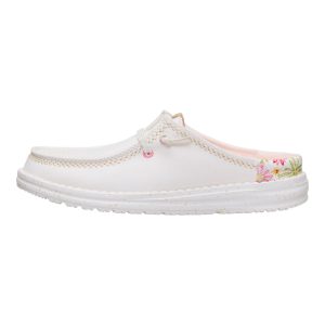 Wendy Slip Embroidered Floral ÿ Off White