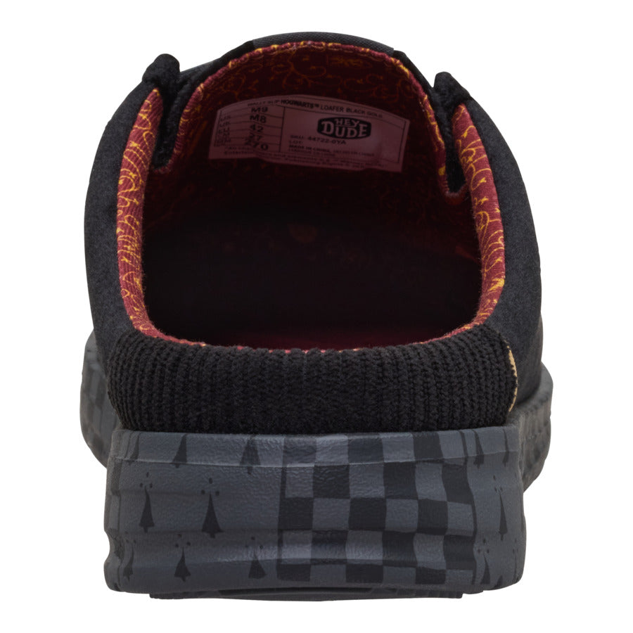 Wally Slip Hogwarts Loafer - Black/Gold - Image 5