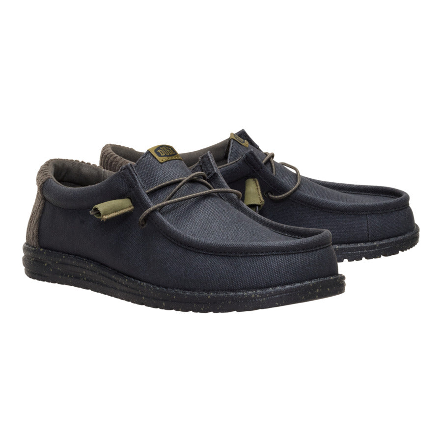 Wally Waxed Casual - Black/Black - Image 2