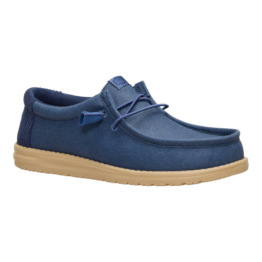 Wally Waxed Casual - Navy - Image 7