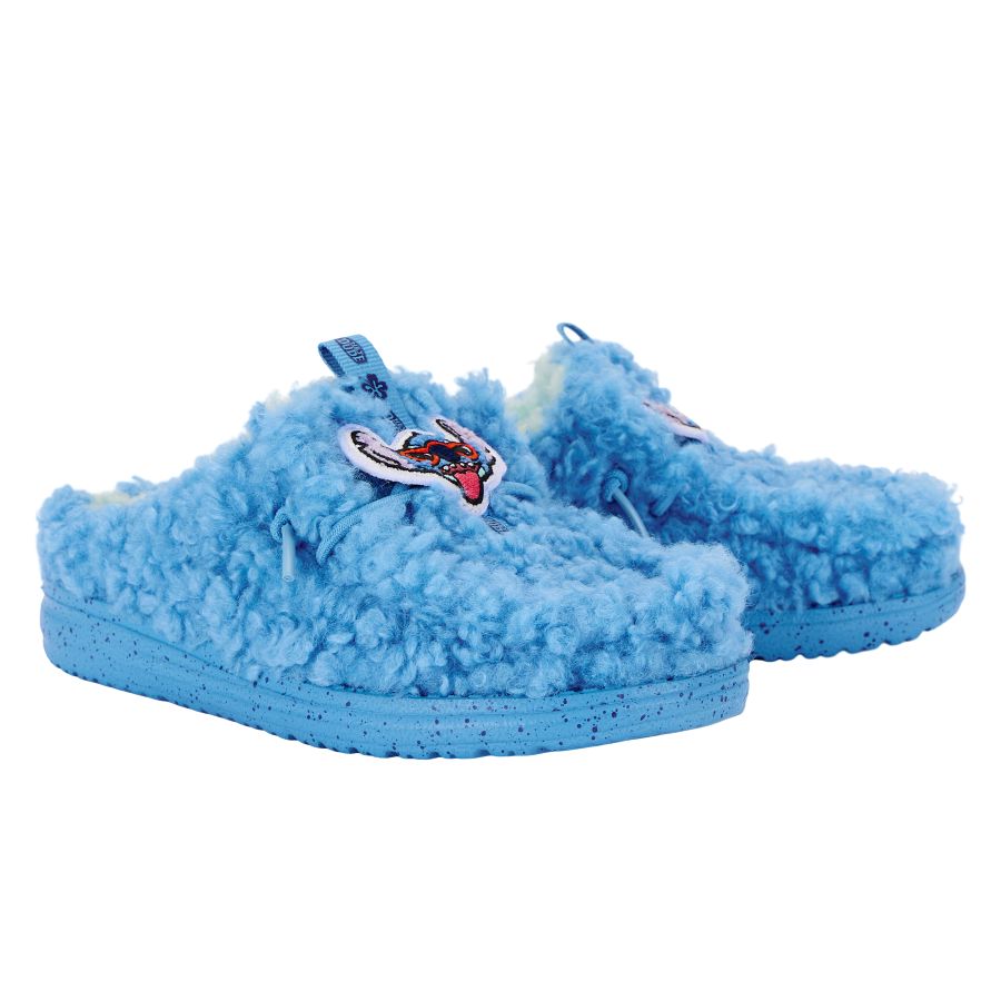 Disney Stitch Wally Youth Slipper ÿ Royal Blue