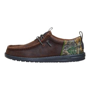 Wally Funk Realtree Edge Suede ÿ Mole Brown/Camo