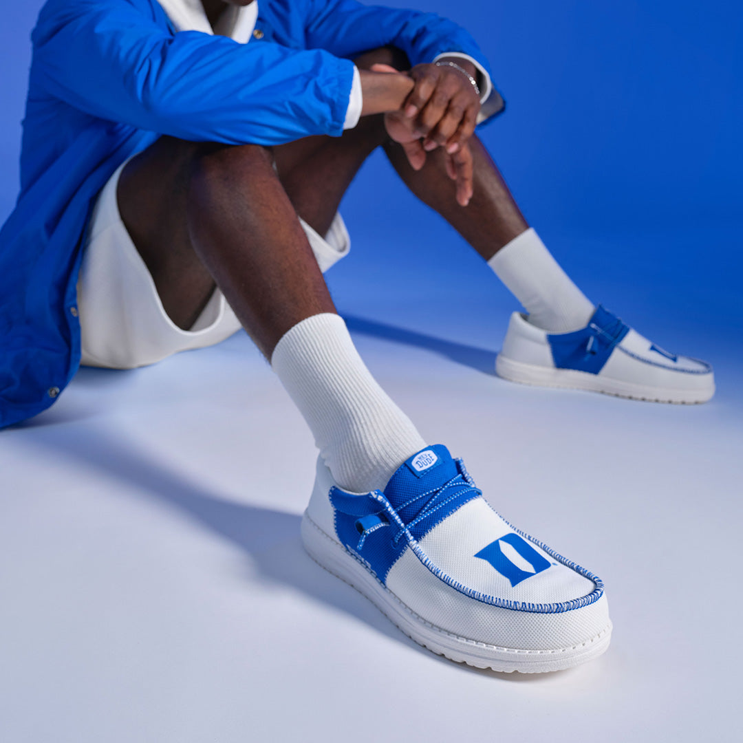 Men-s Wally Tri Duke - Duke White/Blue - Image 2