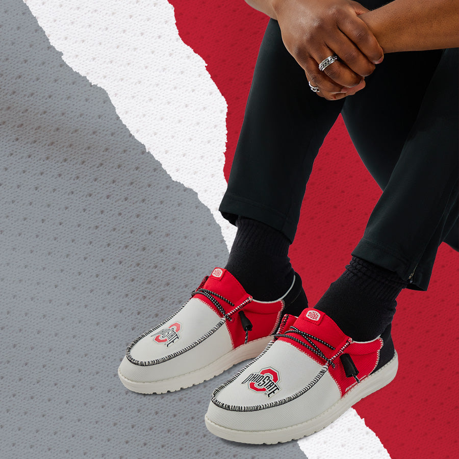 Men-s Wally Tri The Ohio State - Ohio State Red/Black - Image 2