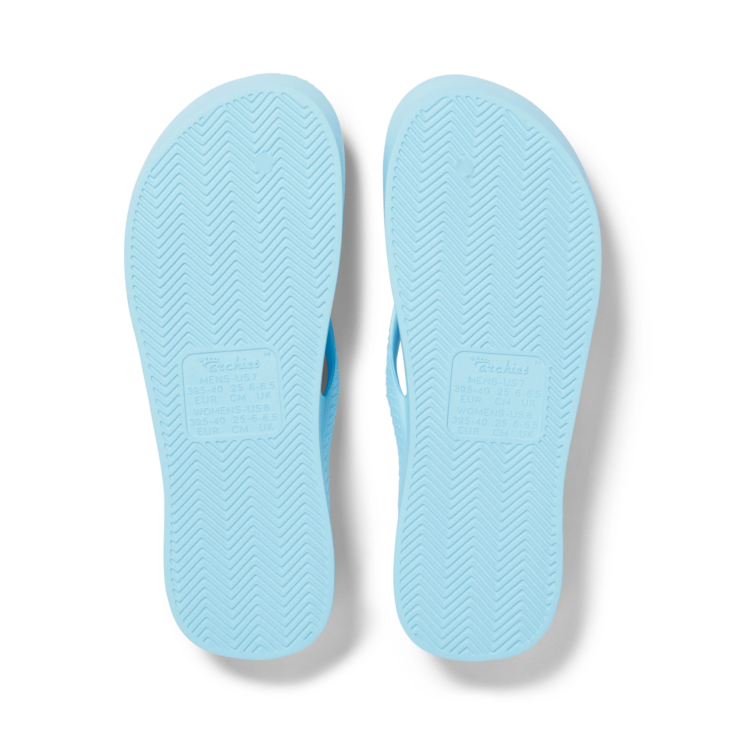 Arch Support Flip Flops - Classic - Sky Blue - Image 15